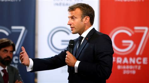 Macron calls on G7 to help resolve crises in Syria and Ukraine - Teller Report