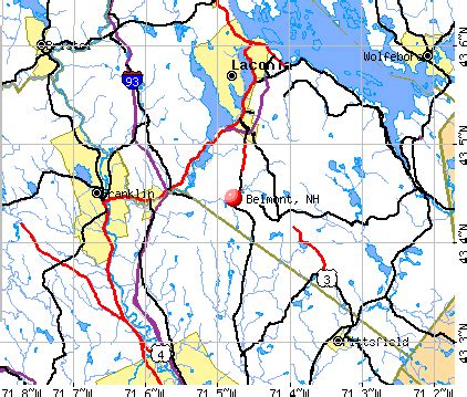 Belmont, New Hampshire (NH 03220) profile: population, maps, real estate, averages, homes ...