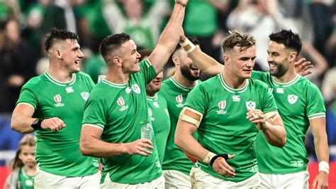 Ireland Rugby World Cup stars return the favour to Ryder Cup heroes Shane Lowry and Rory McIlroy ...