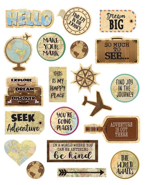 Travel the Map Stickers in 2020 | Travel inspired, Travel, Stickers in 2020 | Scrapbook stickers ...