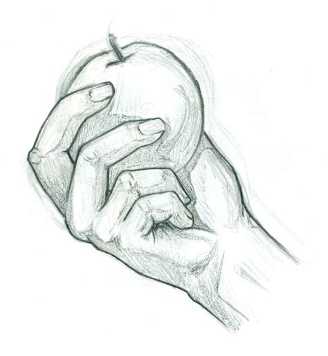 hand holding apple by Eyad-mangafreak on DeviantArt | Hand holding ...