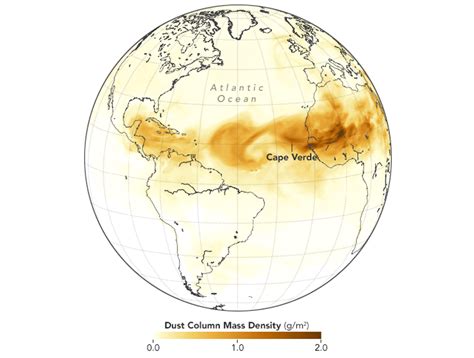 Sahara Dust Jamaica June 2024 - Crin Meridel