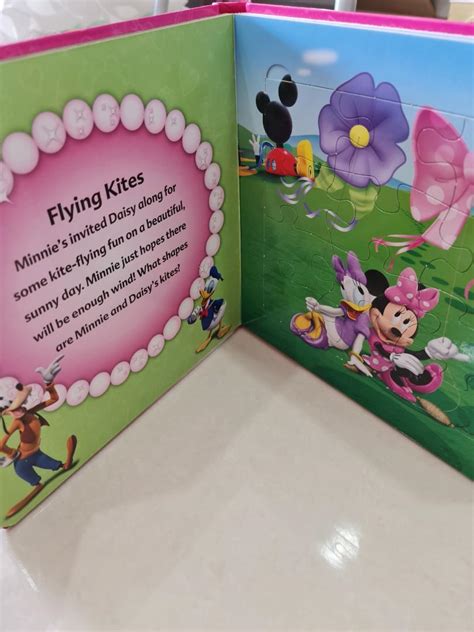 Minnie Mouse Puzzle Book, Hobbies & Toys, Books & Magazines, Children's ...