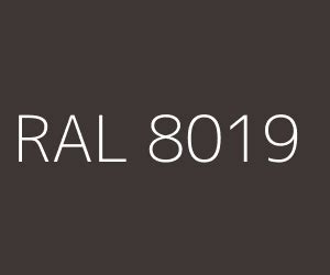 Color RAL 8019 / Grey brown (Brown shades) | RAL color chart USA