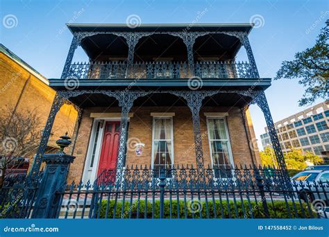 Historic House in Mobile, Alabama Stock Photo - Image of beautiful ...