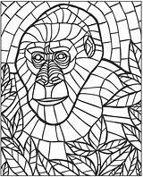 Mystery Mosaic Coloring Pages At GetColoringscom  Free Printable sketch template