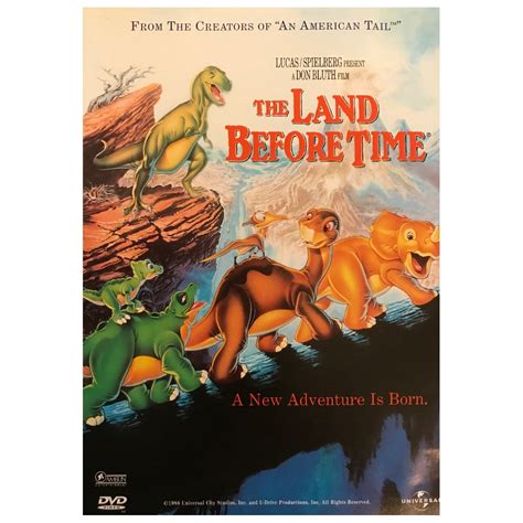 DVD - THE LAND BEFORE TIME (ORIGINAL USA IMPORT CODE 1), Hobbies & Toys, Music & Media, CDs ...