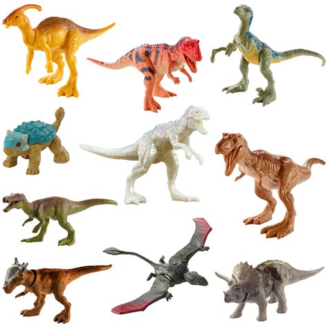 Jurassic World Camp Cretaceous Isla Nublar Multipack Featuring 10 Mini ...