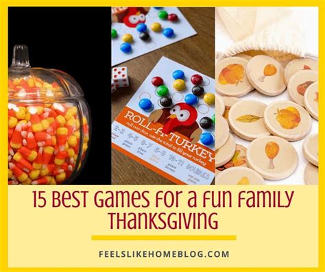 15 Awesome Thanksgiving Games for the Whole Family - Feels Like Home™