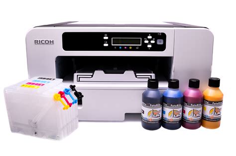 Ricoh Aficio SG3110DN Sublimation Ink Printer Bundle with Refillable ...