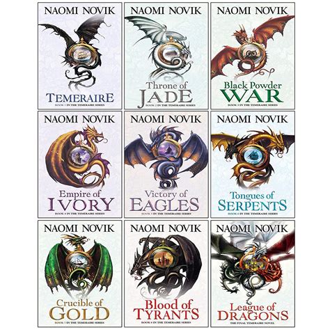 Temeraire Series 9 Books Collection Set By Naomi Novik: unknown author: 9789123888160: Amazon ...