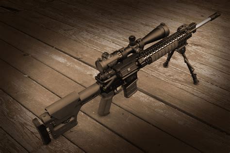 HD wallpaper mk12 spr sniper rifle weapon optics