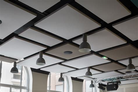 Stereo acoustic panels suspended | Architonic