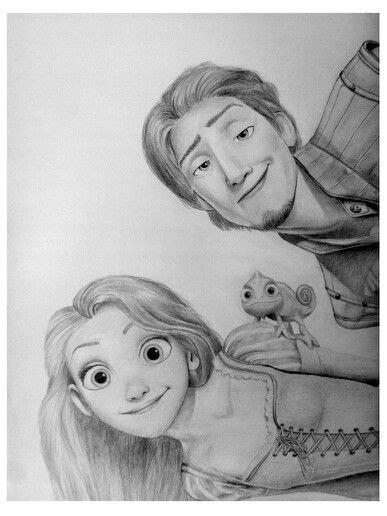 a pencil drawing of two people with one holding the other