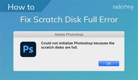 Photoshop Scratch Disk is Full on a Mac? - Guide to Fix It