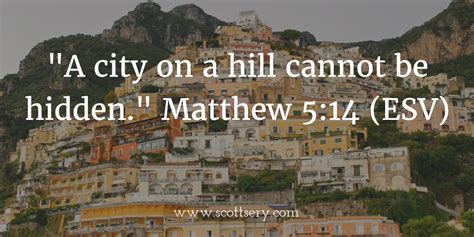 Be a City on a Hill - Scott Sery