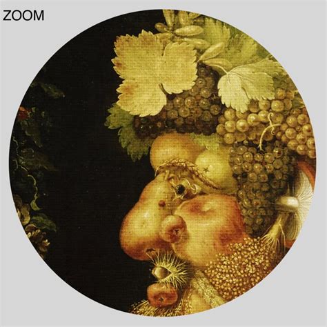 Printable Autumn, Four Seasons - painting by Giuseppe Arcimboldo