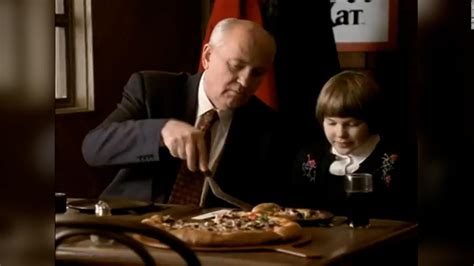 Watch the controversial Pizza Hut ad with Gorbachev in 1997 - The Limited Times