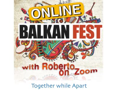 Roberto Bagnoli’s Online Israeli & Balkan classes & Party! – Dale Adamson