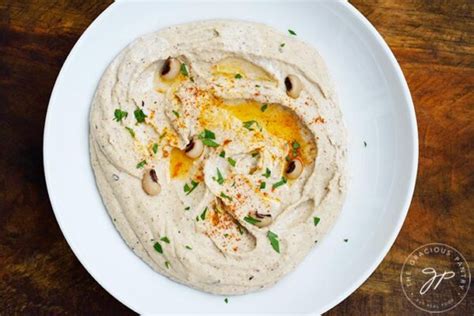 Black Eyed Pea Hummus Recipe