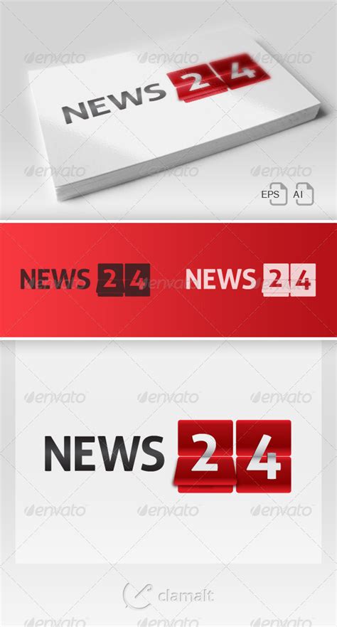 News 24 Logo by clamalt | GraphicRiver