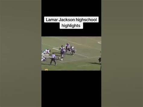 Lamar Jackson high-school highlights.. #football #fyp #nfl - YouTube