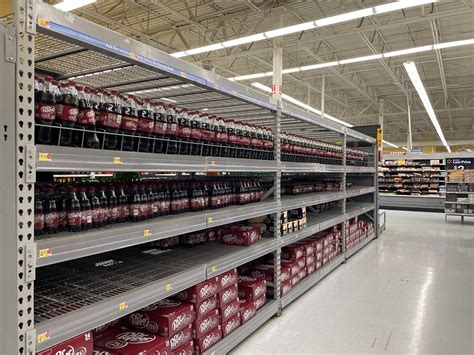 Soda aisle at the local Walmart. : r/pics