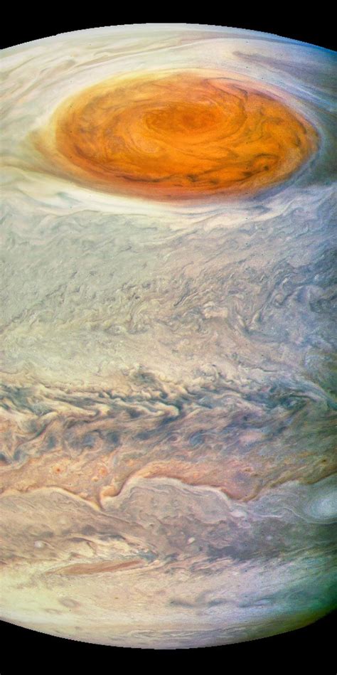 Juno reveals stunning images of Jupiter's Great Red Spot