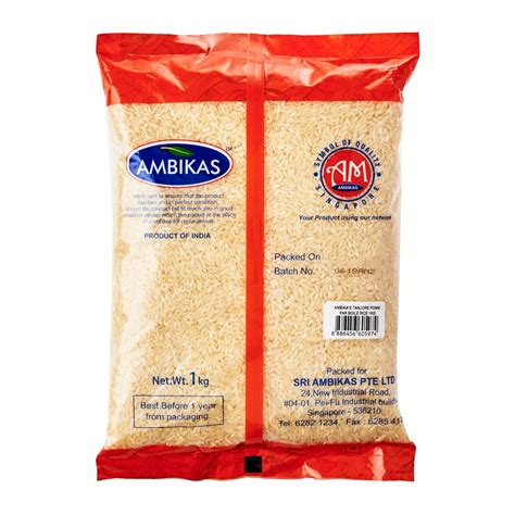 Buy Ambikas : Online shopping Ambikas tanjore ponni 1kg in Singapore