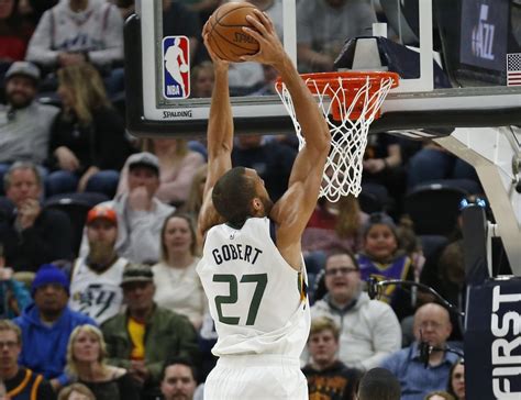 Rudy Gobert sets dunk record, Jazz cruise despite Devin Booker’s 59 ...