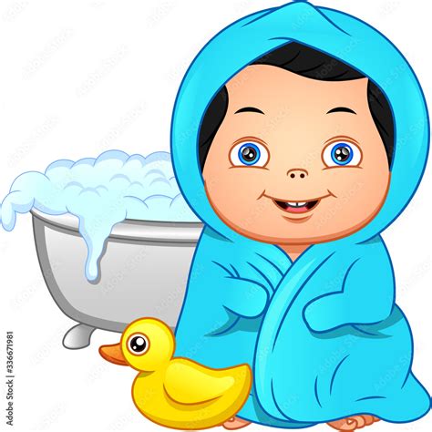 30+ Little Boy Tub Towel Clip Art Illustrations, Royalty-Free - Clip ...