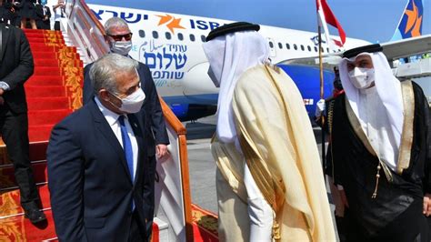 Israel foreign minister makes historic visit to Bahrain - BBC News