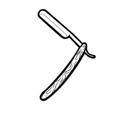 Straight Razor / Barber / Razor SVG / SVG Cut File / Car Decal - Etsy