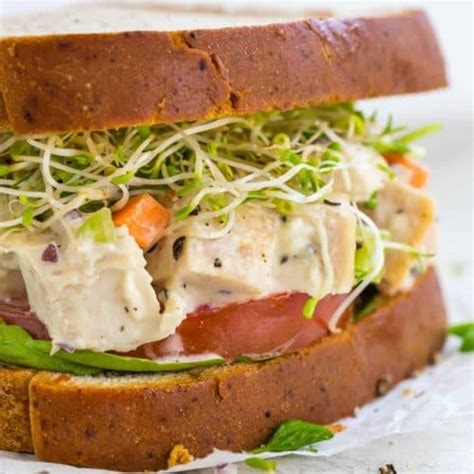 creamy chicken salad sandwich recipe - setkab.com