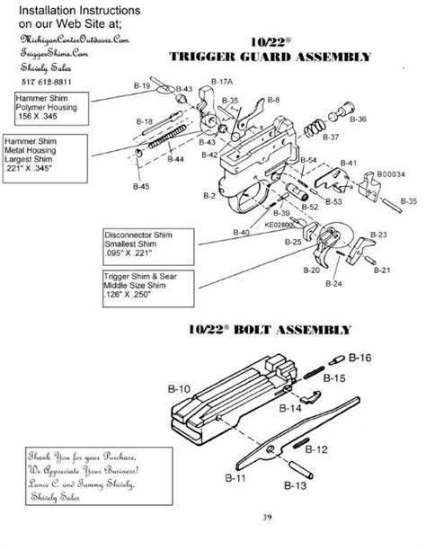 Ruger M77 Trigger Assembly Diagram - Wiring Diagram Pictures