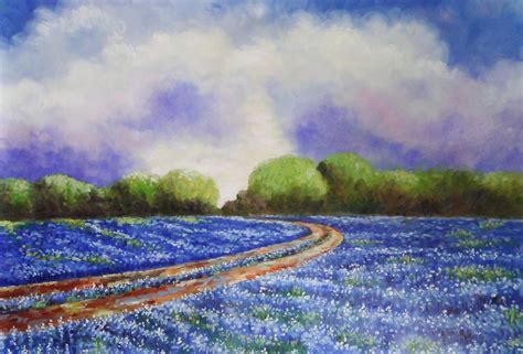 Buy Blue Land by Community Artists Group@ Rs. 8790. Code:52Landscape97 ...