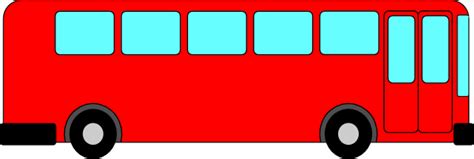 Red School Bus Clipart Red School Bus Clip Art Free Transparent Png ...