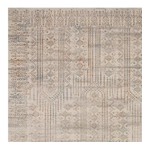 (B766) Carolina Taupe Area Rug, 8x10