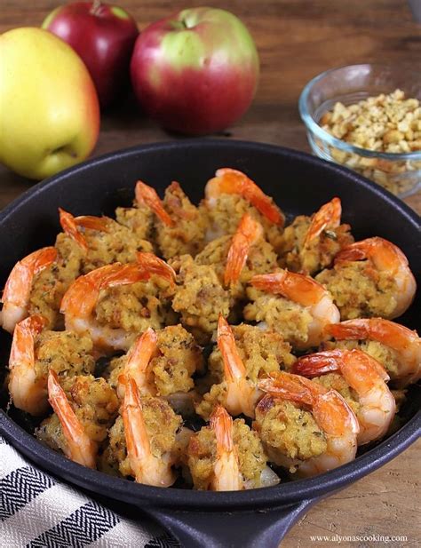 Easy Stuffed Jumbo Shrimp (with Step-by-Step Photos) | Recipe | Shrimp recipes easy, Jumbo ...