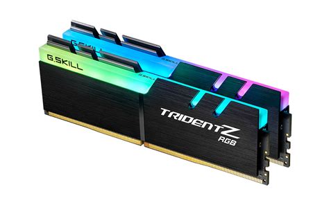 RAM G.SKILL TRIDENT Z RGB 16GB (2X8GB) 3200MHZ DDR4 (F4-3200C16D-16GTZR) - Xanh Đỏ PC Gaming