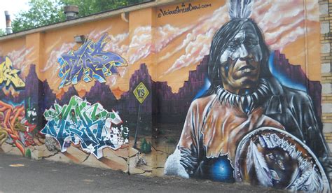 Native american wall murals in trenton , NJ - MURAL WORLD