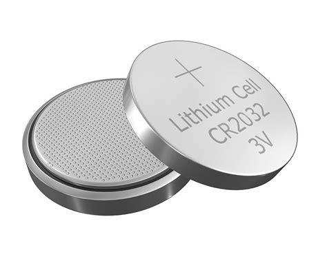 CR2032 Lithium Button Battery 3V 3D model | CGTrader