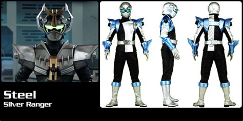 Steel, Silver Beast Morpher Ranger - Power Rangers Beast Morphers