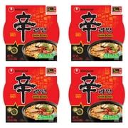 Buy 4 pack) Nongshim Shin Ramyun Spicy Beef Ramen Noodle Soup Bowl, 3 ...