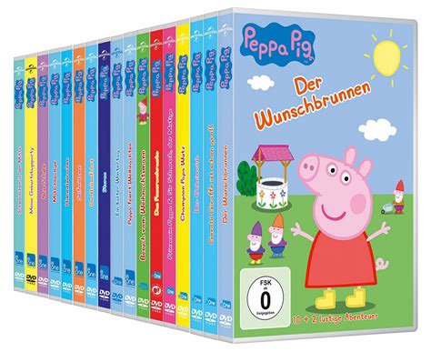 Peppa Pig - DVD Kollektion - 17 DVD Set (DVD)