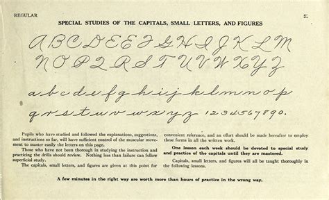 Cursive Alphabet 1920s – AlphabetWorksheetsFree.com