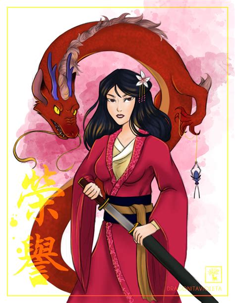 [FA] With Honor | Mulan by DragonitaVioleta on DeviantArt