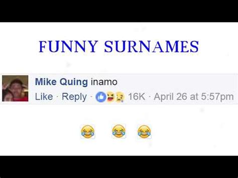 Top 106 + Funny surnames list - Yadbinyamin.org