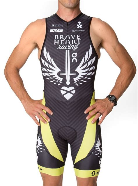 Braveheart Racing Mens Premier Trisuit | Triathlon clothing, Mens ...