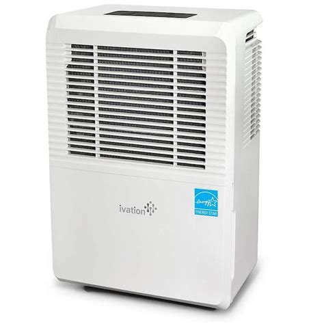 Ivation 50-Pint 2-Speed Dehumidifier with Built-In Pump ENERGY STAR in the Dehumidifiers ...